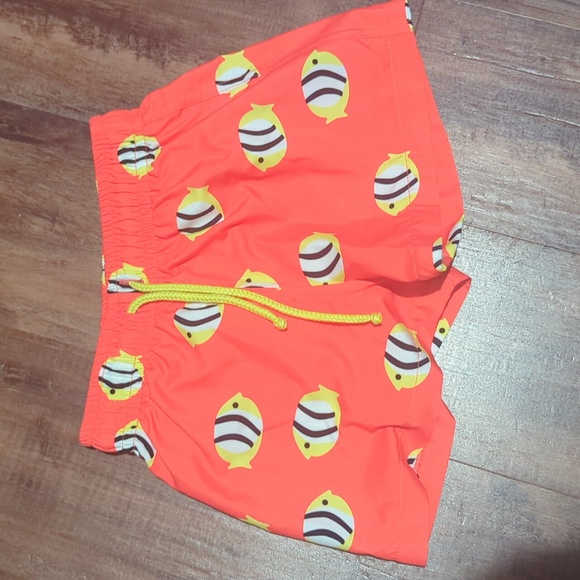 Sal & Pimenta Boys Swim Trunks - Dreamland Color Block - Pastels